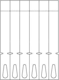 Этикетка-петелька TF6r12,5CD