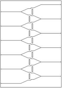 Этикетка-колышек SEMI10Pot-190